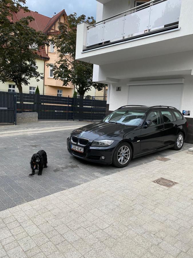 Apartament Przy Parku Z Duzym Tarasem ,Prywatny Parking Apartman Swinoujscie Kültér fotó